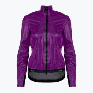 Women's cycling jacket ASSOS Dyora RS Rain purple 12.32.372.4B