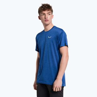 Salewa Puez Melange Dry men's trekking shirt blue 00-0000026537