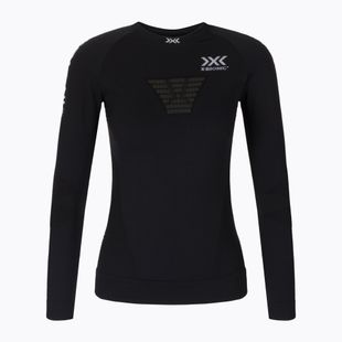 Women's thermal active sweatshirt X-Bionic Invent 4.0 Run Speed black/charcoal