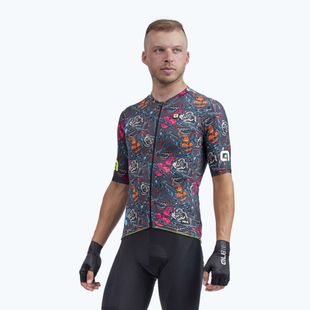 Men's Alé Tattoo grey cycling jersey L22111403