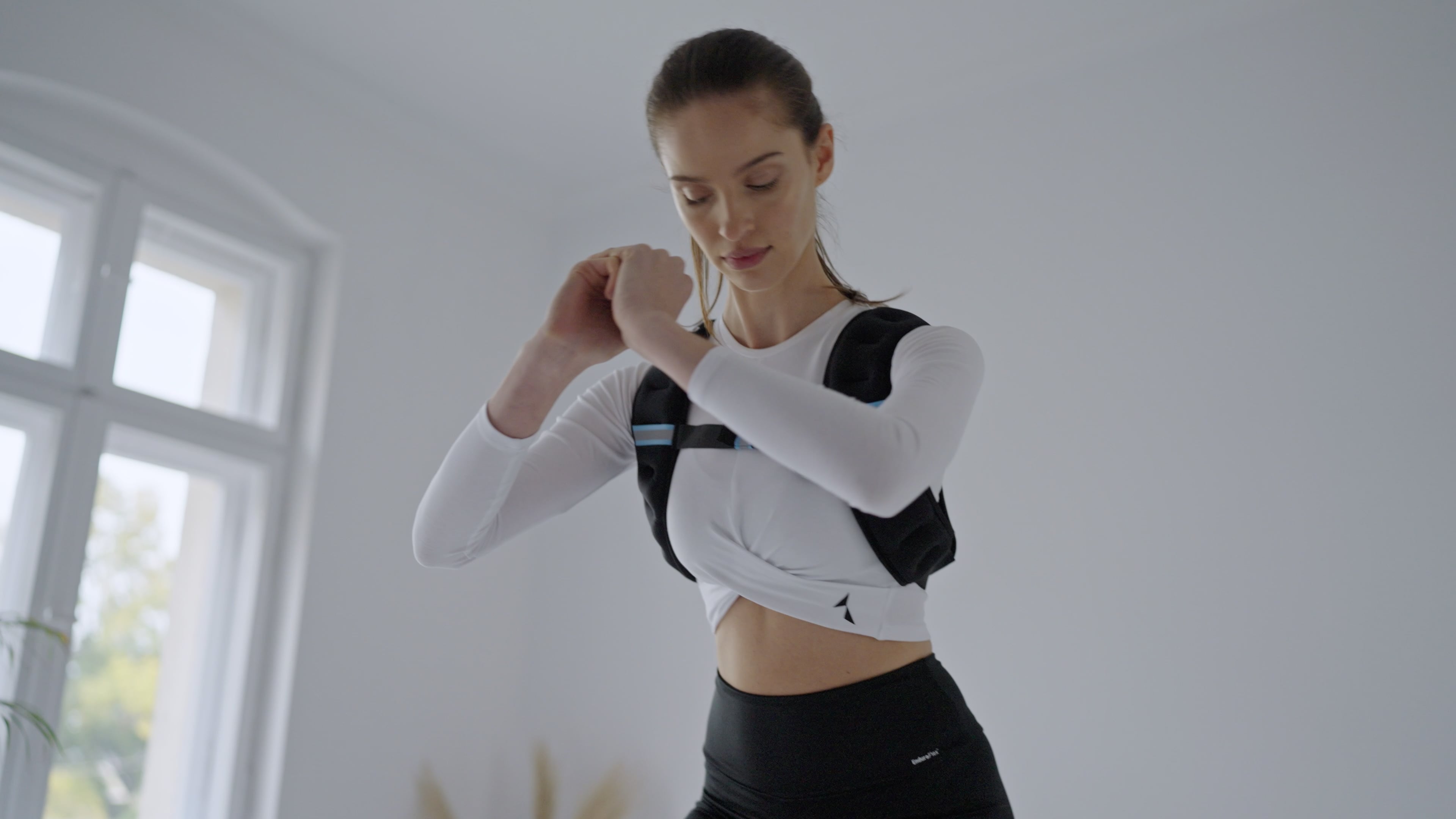 TREXO 5kg weight training waistcoat black WV-05