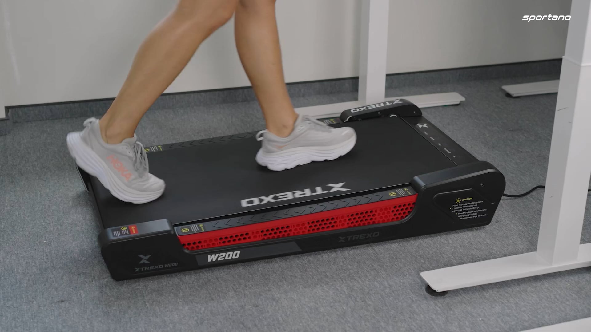 TREXO Walking Pad W200 electric treadmill black